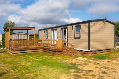 Mobil-home Luxe - 40 m² - 3 bedrooms- 2 toilets / 2 bathrooms - Air conditioning / Dishwasher