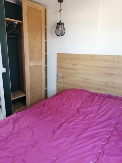 Mobil-home Luxe - 40 m² - 3 bedrooms- 2 toilets / 2 bathrooms - Air conditioning / Dishwasher