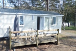 Location - Mobil Home 2 Chambres - Camping LES 3 SOURCES
