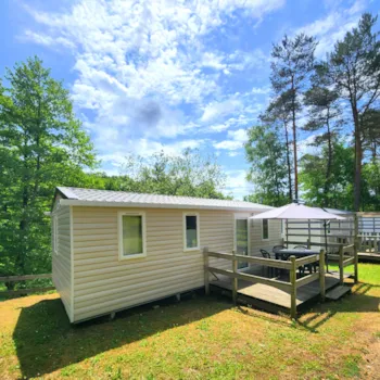 Location - Mobil Home Confort 2 Chambres - CAMPING LES 3 SOURCES MAEVA ESCAPADES