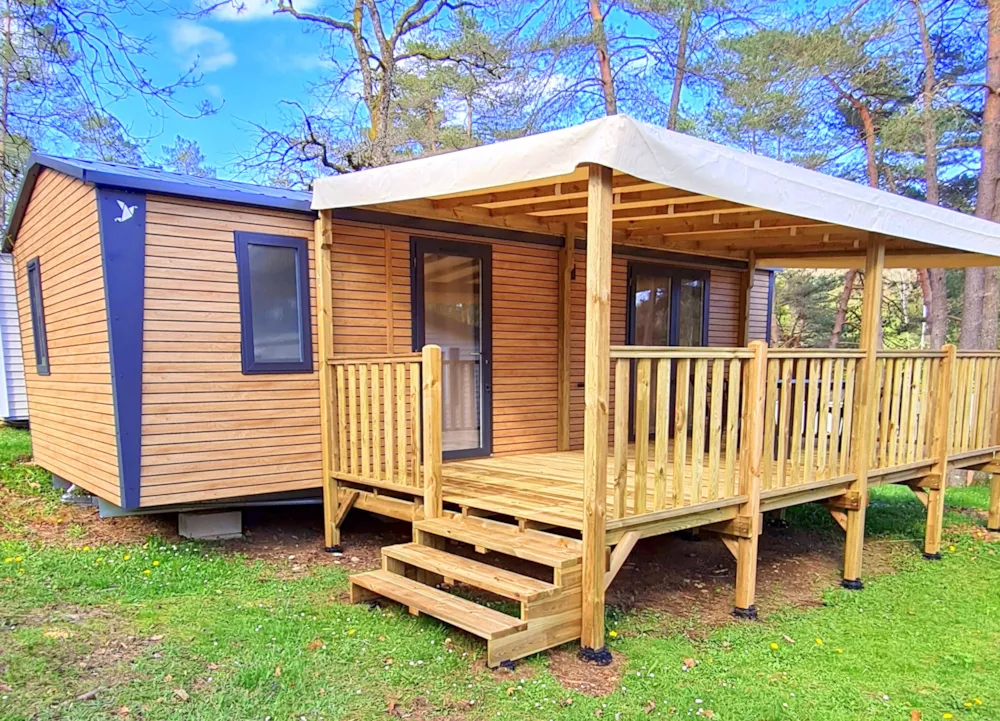 Location - Mobilhome Superieur 2 Chambres Terracotta - CAMPING LES 3 SOURCES MAEVA ESCAPADES