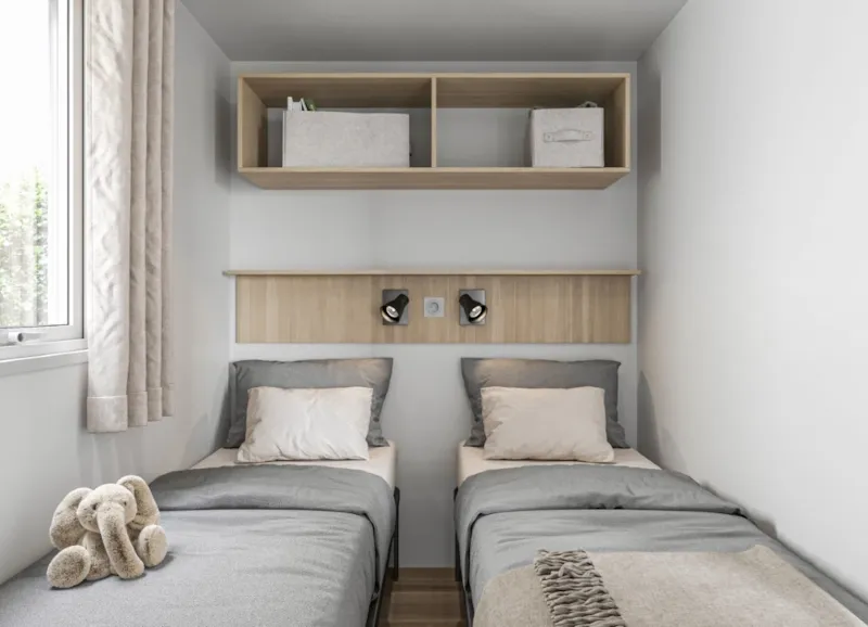 Mobil-Home Panoramique Luxe 2 Chambres