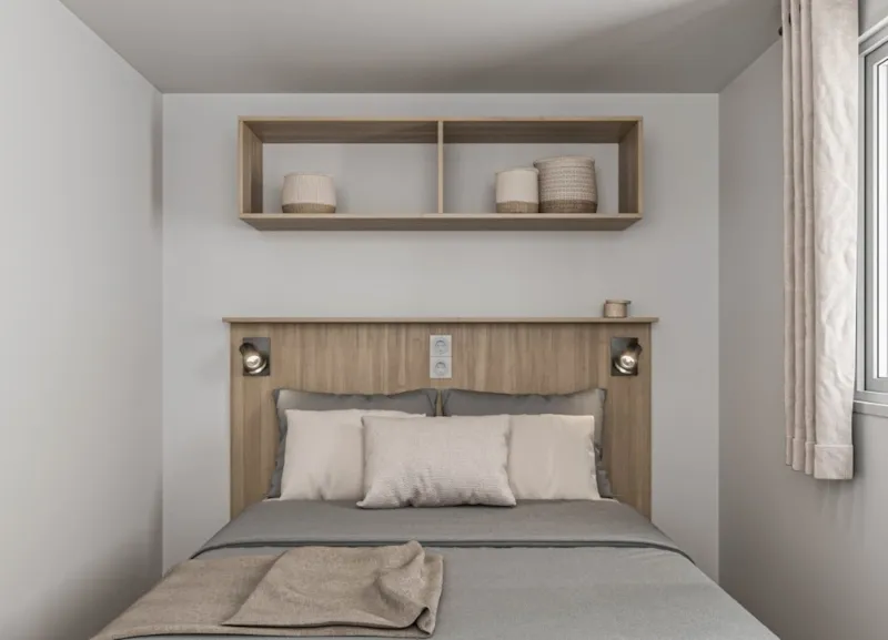 Mobil-Home Panoramique Luxe 2 Chambres