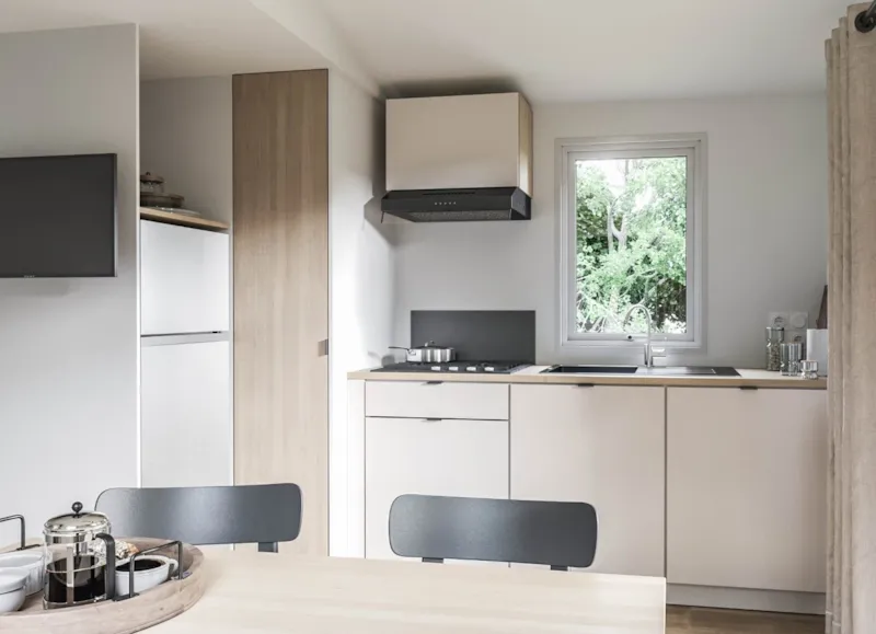 Mobil-Home Panoramique Luxe 2 Chambres