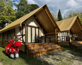 Mietunterkunft - Safari Zelte - Camping Panorama del Chianti