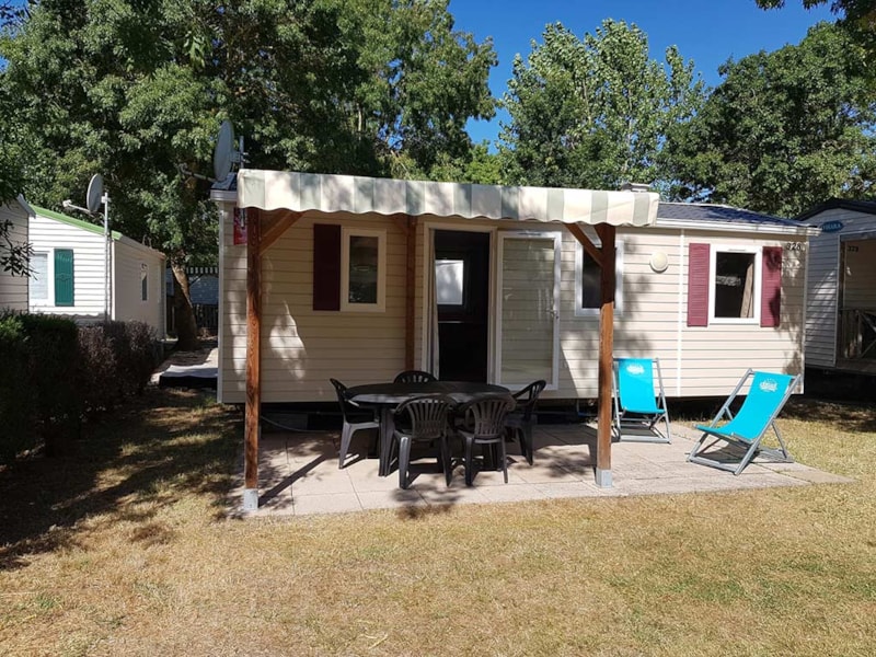 Mobile-Home Standard 3 chambres + terrasse (coté plage)