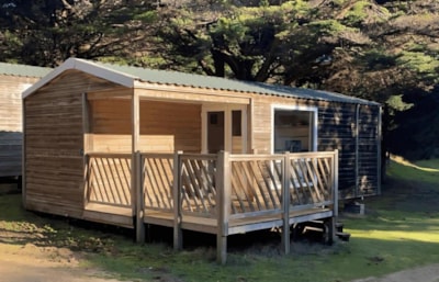 Mobil-Home Standard 25m² 2 chambres + terrasse semi-couverte