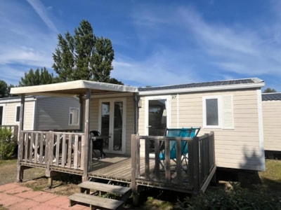 Mobil-home Standard 3 bedrooms + terrace (land side)