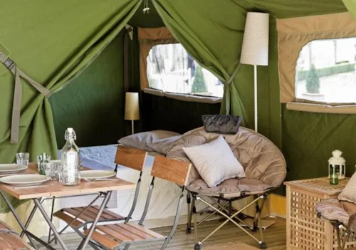 Accommodation - Bungalow Victoria (2 Bedrooms) - image n°3 - Camping Qualité l'Eden de la Vanoise