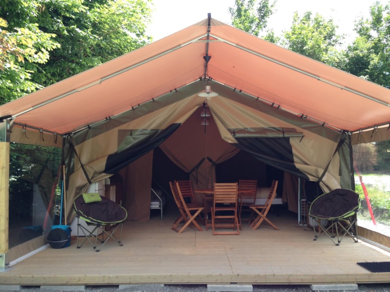 Bungalow tent Victoria (2 Zimmer, maximal 5 Personen)