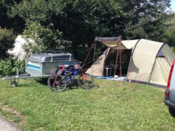 Kampeerplaats(en) - Classic Standplaats (90-100M²), Elektriciteit 6A (1 Tent, Caravan Of Camper/1 Auto/Elektriciteit 6A) - Camping Qualité l'Eden de la Vanoise