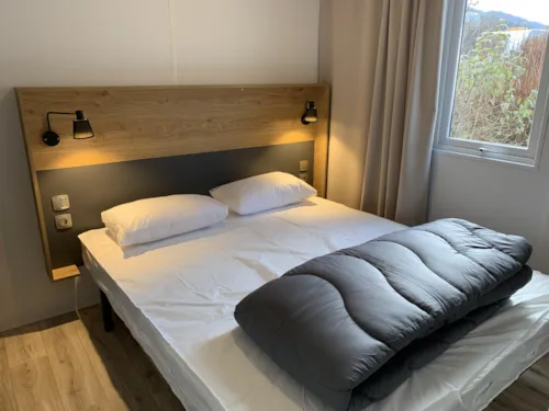 Mietunterkunft - Bungalow Premium Bio-Habitat 35M² (3 Schlafzimmer) - image n°2 - Camping Qualité l'Eden de la Vanoise