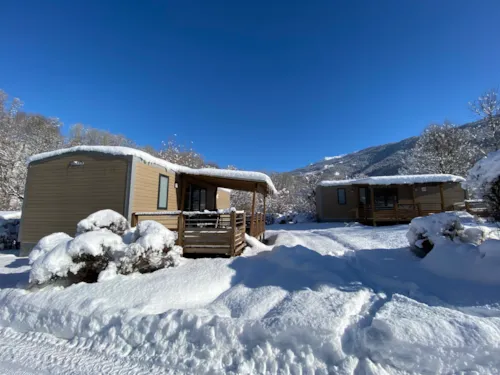 Mietunterkunft - Bungalow Premium Bio-Habitat 35M² (3 Schlafzimmer) - image n°8 - Camping Qualité l'Eden de la Vanoise
