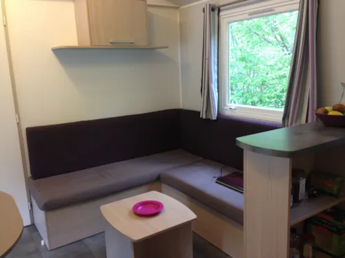 Accommodation - Bungalow Evolution 33M² (3 Bedrooms) - image n°3 - Camping Qualité l'Eden de la Vanoise