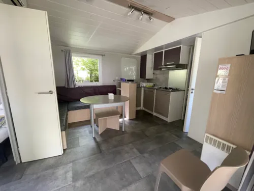 Accommodation - Bungalow Evolution 33M² (3 Bedrooms) - image n°5 - Camping Qualité l'Eden de la Vanoise