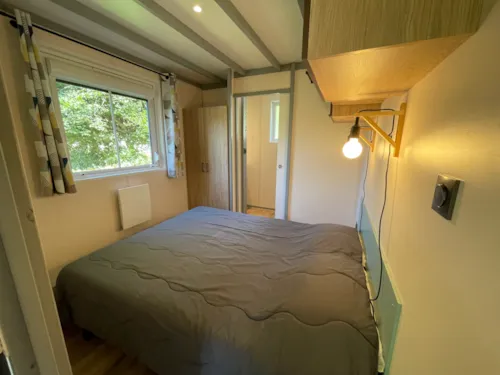 Mietunterkunft - Premium Chalet 40M² (3 Schlafzimmer, 2 Bäder) - image n°9 - Camping Qualité l'Eden de la Vanoise