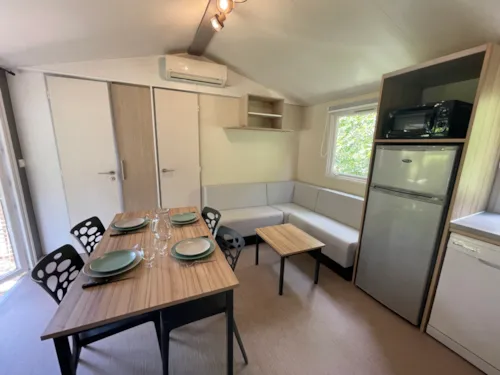 Location - Bungalow Premium 33M² (2 Chambres, Maximum 4 Personnes) - image n°6 - Camping Qualité l'Eden de la Vanoise