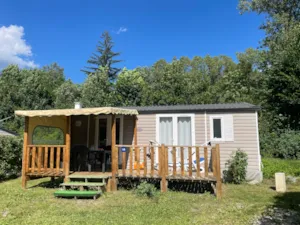 Locatif - Mobilhome premium 31m² (2 chambres, maximum 4 personnes) - Camping Qualité l'Eden de la Vanoise