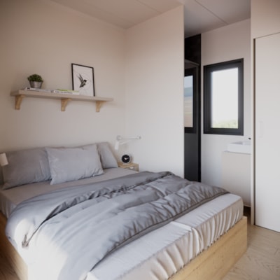 Lodge Serenity 33.9 m² - 2 bedrooms + 2 bathrooms + Terrace + TV — 6