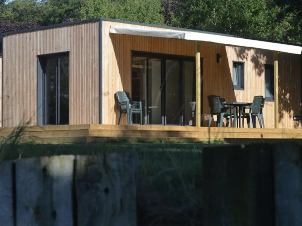 Location - Lodge Family 34,02 M² - 2 Chambres + Terrasse + Tv - Le Florenville – Camping