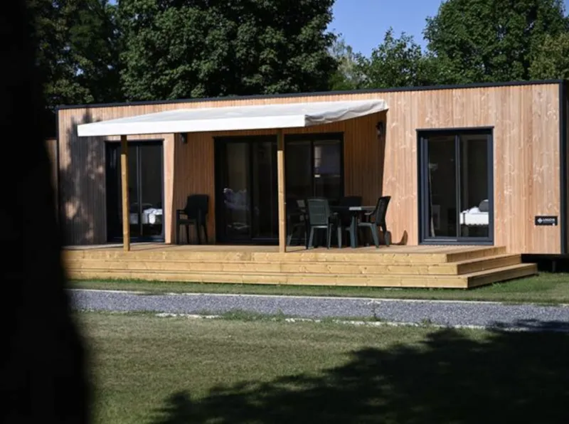 Lodge Serenity 33,9 M² - 2 Chambres + 2 Sdb + Terrasse + Tv