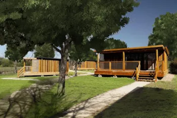 Accommodation - Chalet Portland 2 Bedrooms Prairie View - Le Florenville – Camping