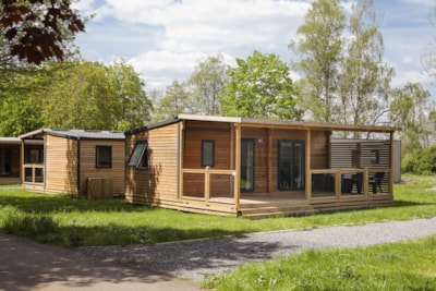 Nest 29 mobile home - 31 m² - 2 bedrooms + covered terrace + TV