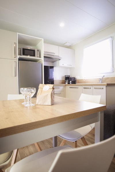 Lodge Suite 36 m² - 2 bedrooms + 2 bathrooms + terrace + TV