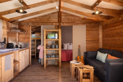 Cosy Glamping - 27 m² - 2 bedrooms + covered terrace