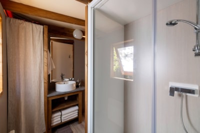 Cosy Glamping - 27 m² - 2 bedrooms + covered terrace