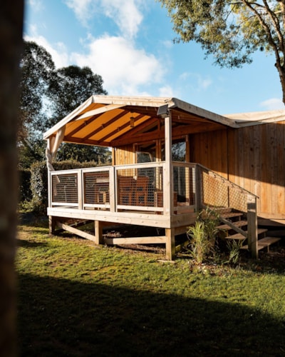 Cosy Glamping - 27 m² - 2 bedrooms + covered terrace