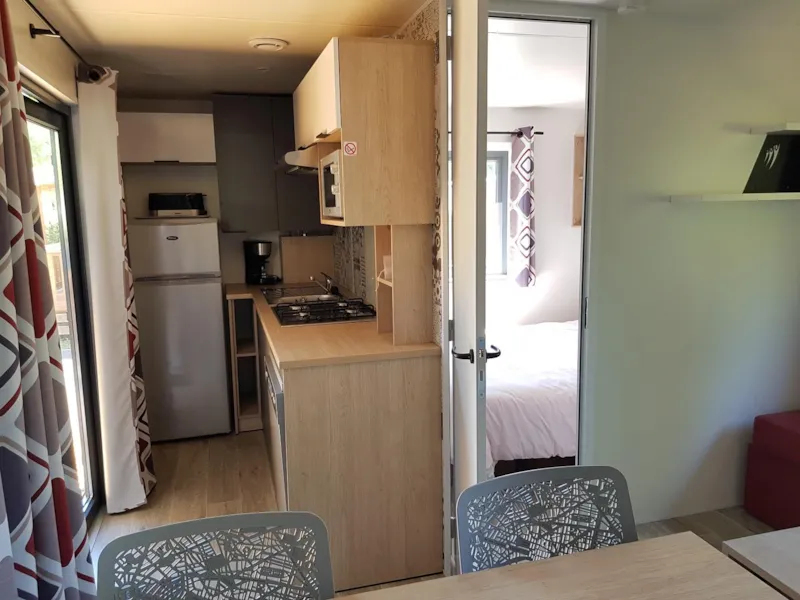 Mobil-Home Acacia 3 35M² - 3 Chambres Avec Climatisation Et Télévision
