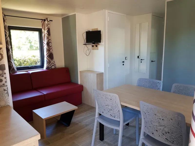 Mobil-Home Acacia 3 35M² - 3 Chambres Avec Climatisation Et Télévision
