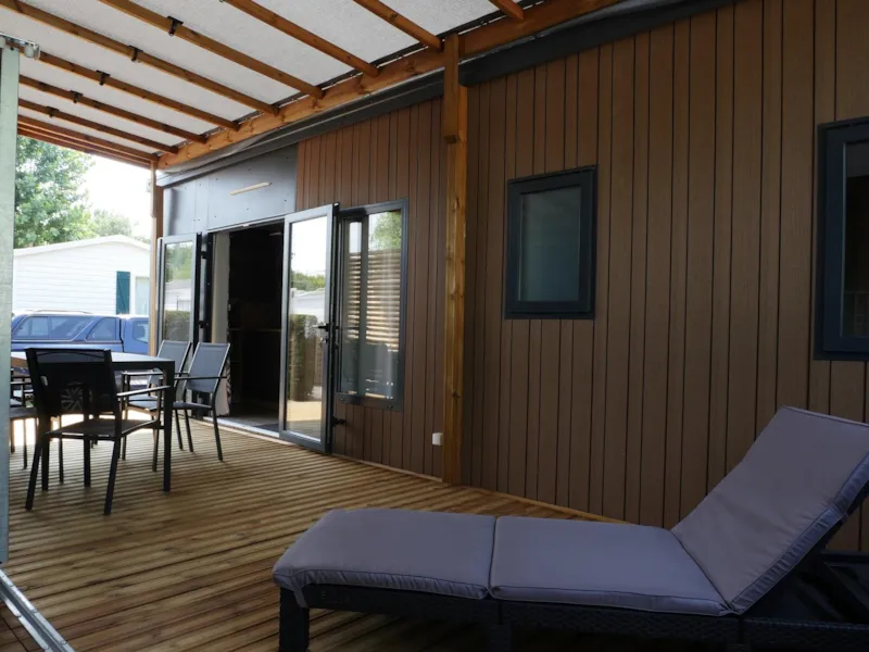 Mobil-Home Acacia 3 35M² - 3 Chambres Avec Climatisation Et Télévision