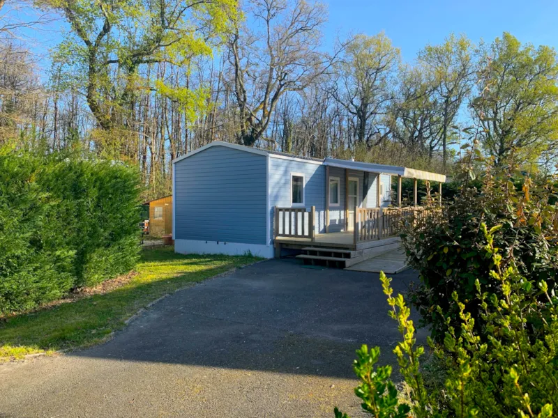 Mobil-Home Pmr - 2 Chambres Avec Climatisation Et Télévision