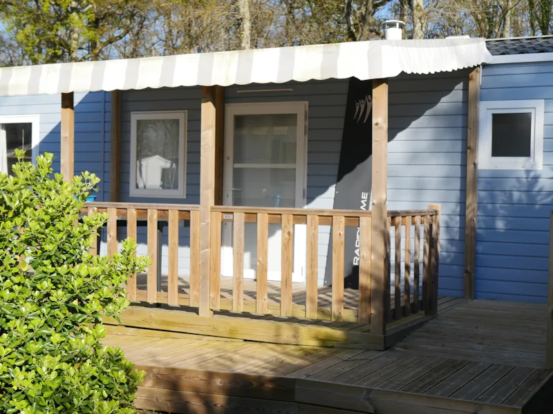 Mobil-Home Pmr - 2 Chambres Avec Climatisation Et Télévision