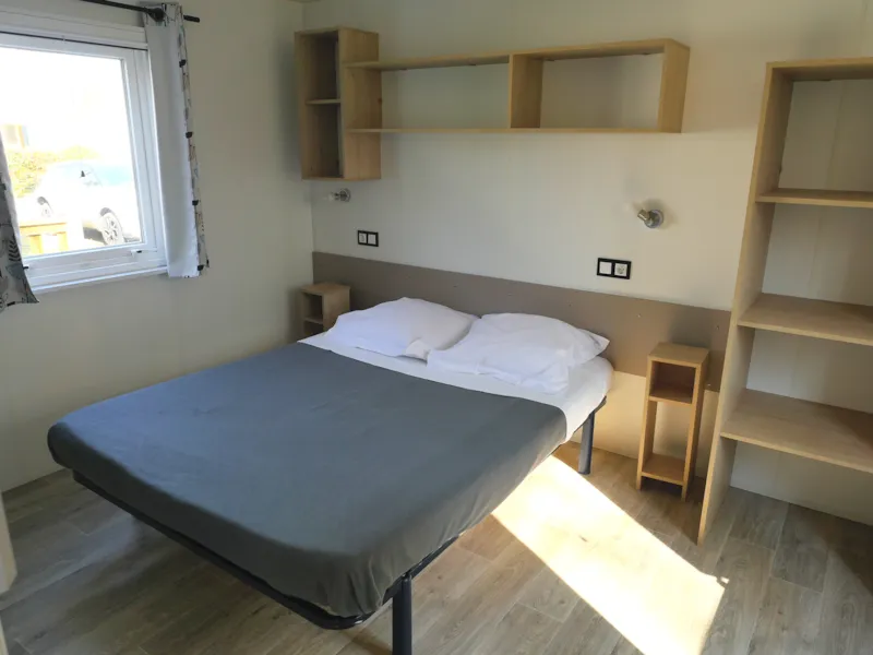 Mobil-Home Pmr - 2 Chambres Avec Climatisation Et Télévision