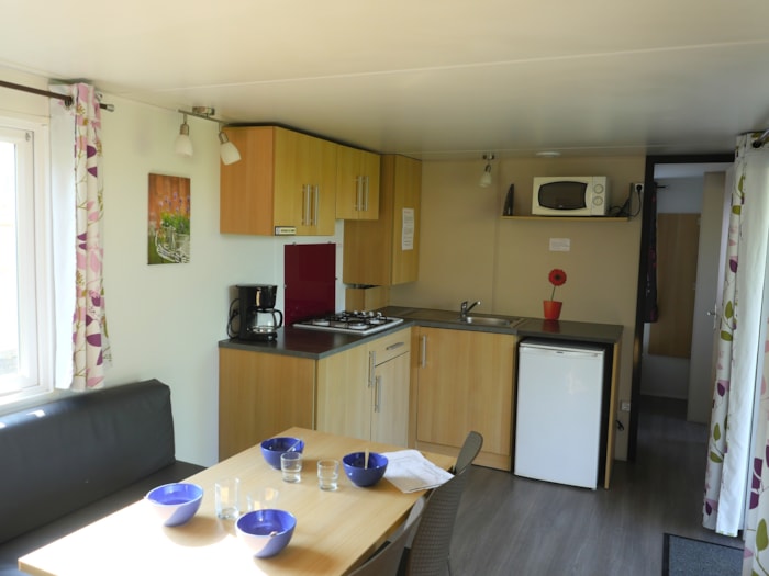 Mobil-Home Alizé 35M² - 2 Chambres 2 Salles De Bain Avec Climatisation Et Télévision