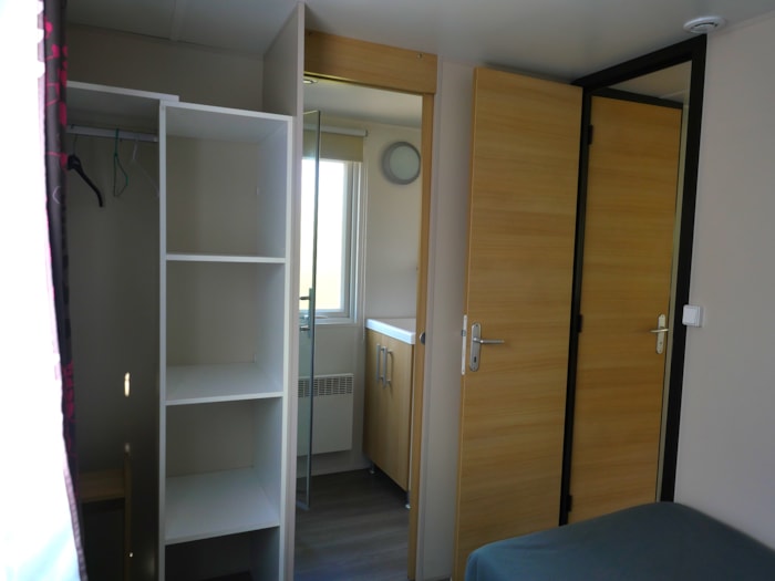 Mobil-Home Alizé 35M² - 2 Chambres 2 Salles De Bain Avec Climatisation Et Télévision