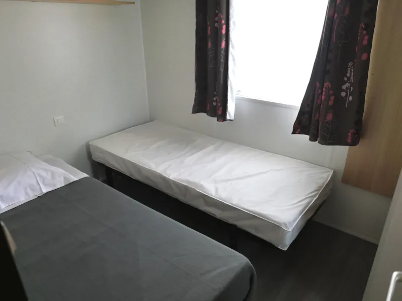 Mobil-Home Alizé 35M² - 2 Chambres 2 Salles De Bain Avec Climatisation Et Télévision