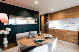 Mobil -Home Living - 2 Habitacions Amb Aire Condicionat I Televisió