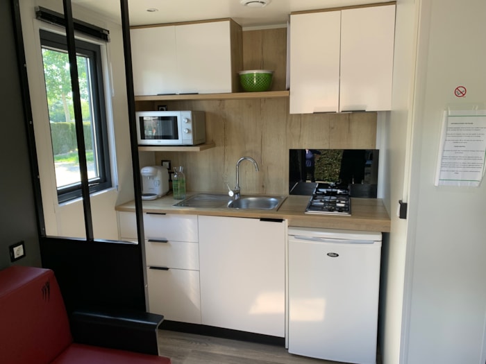 Mobil-Home Acacia 20M² - 1 Pièce Avec Climatisation Et Télévision