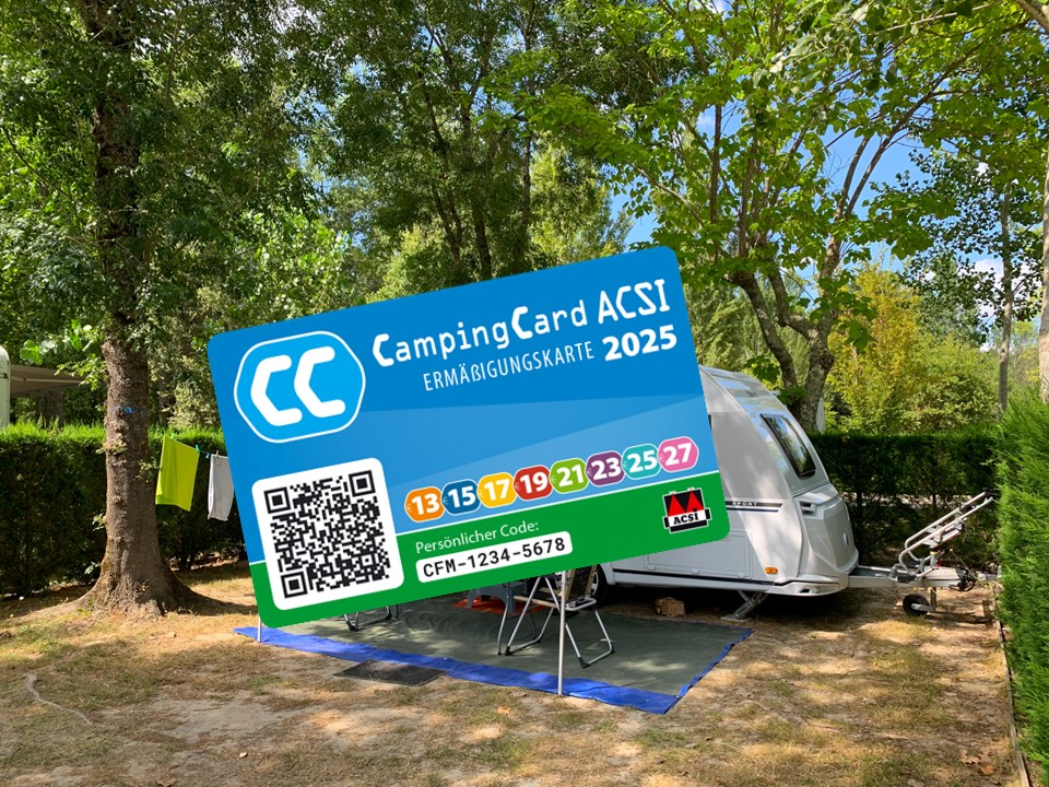 Forfait Campingcard Acsi - Sur Présentation De La Carte De Réduction 2025