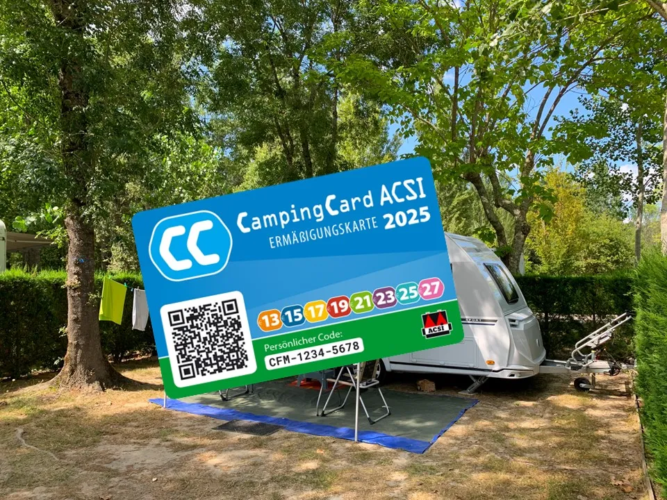 Campingcard Acsi Package - On Presentation Of The 2025 Discount Card
