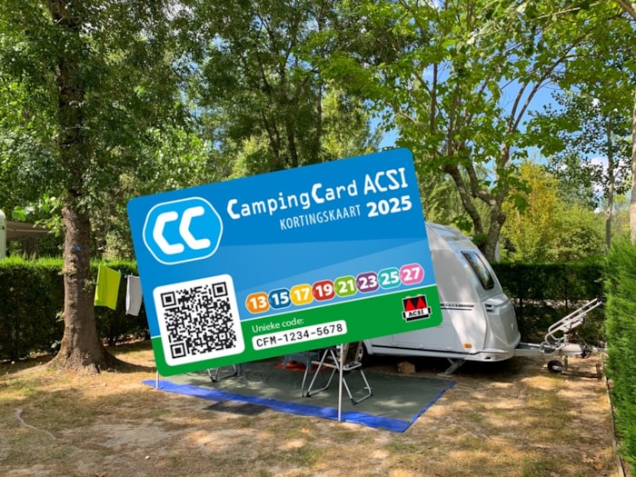 Forfait Campingcard Acsi - Sur Présentation De La Carte De Réduction 2025