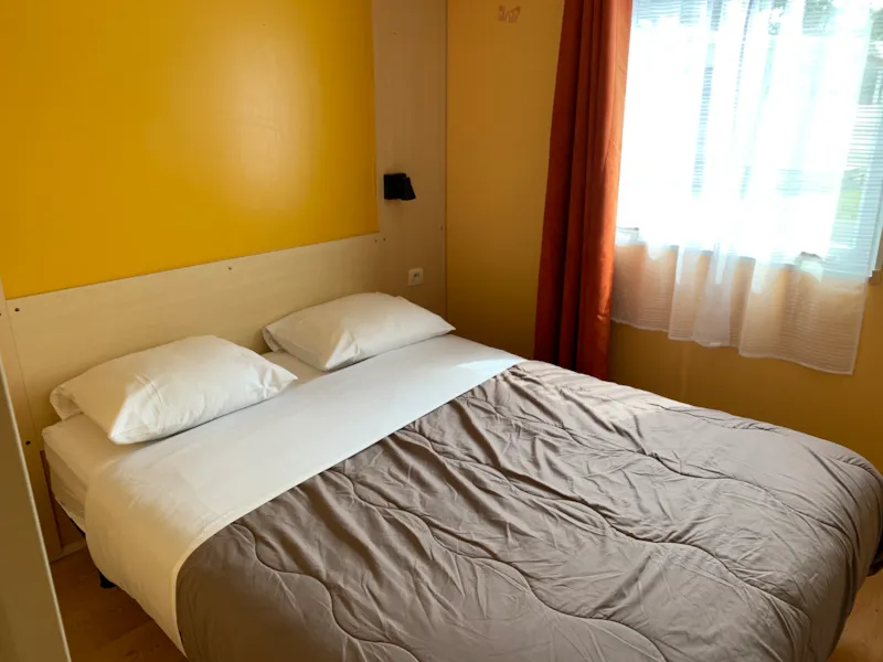 Mobil-Home Tournesol – 2 Chambres Avec Climatisation Et Télévision – Zone Calme
