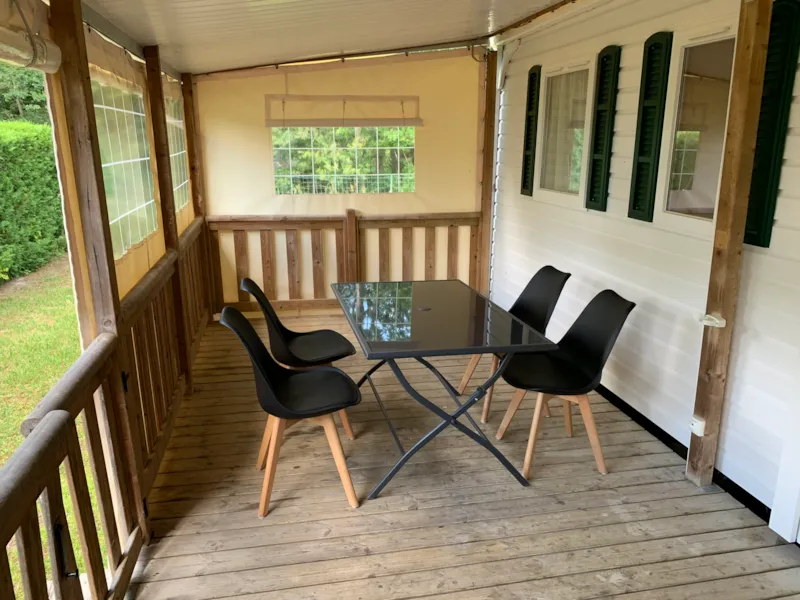 Mobil-Home Tournesol – 2 Chambres Avec Climatisation Et Télévision – Zone Calme