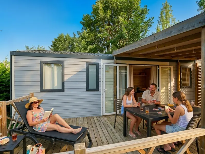 Mobil-Home Modulo - 3 Chambres Avec Climatisation Et Télévision