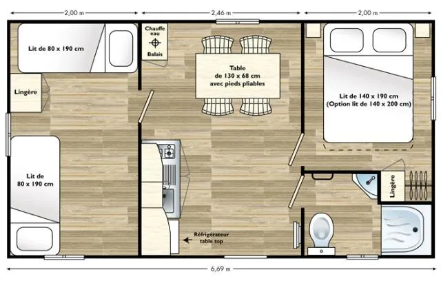 Mobilhome Irm Domino 28M²