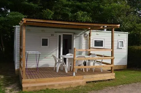 Location - Mobilhome Irm Super Mercure Toit Plat 28M² - Camping La Venise du Bocage